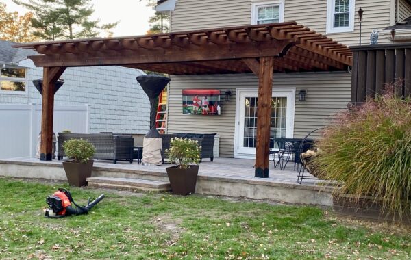 Pergola Kit Attached to House 4