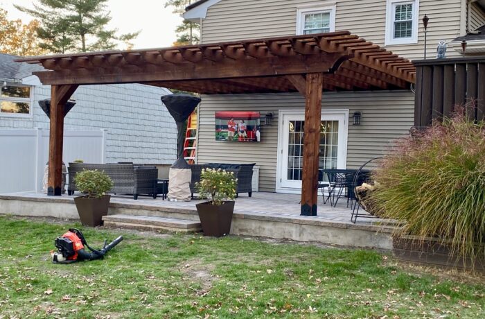 Pergola Kit Attached to House 4